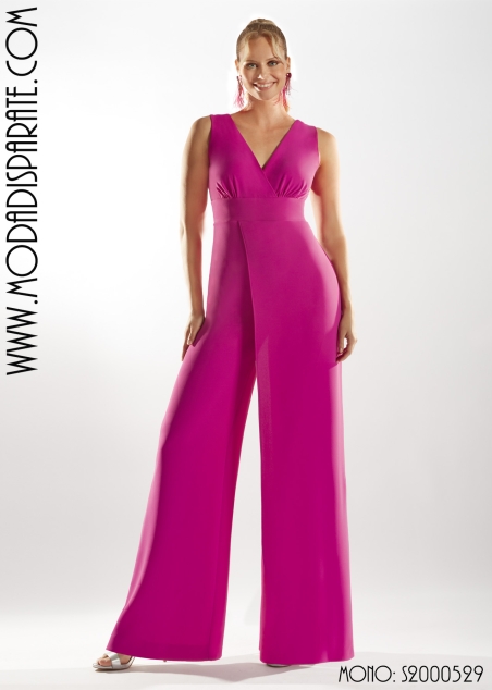 MONO FIESTA CON SOBREPEIEZA CASACA ASIMETRICA