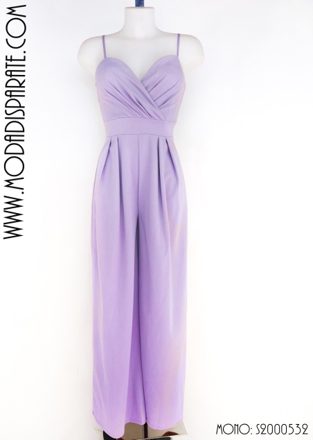 MONO FIESTA LICRA ESCOTE PICO TIRANTES