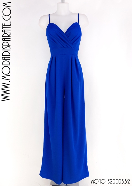 MONO FIESTA LICRA ESCOTE PICO TIRANTES