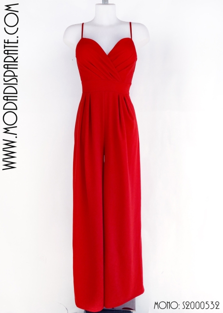 MONO FIESTA LICRA ESCOTE PICO TIRANTES