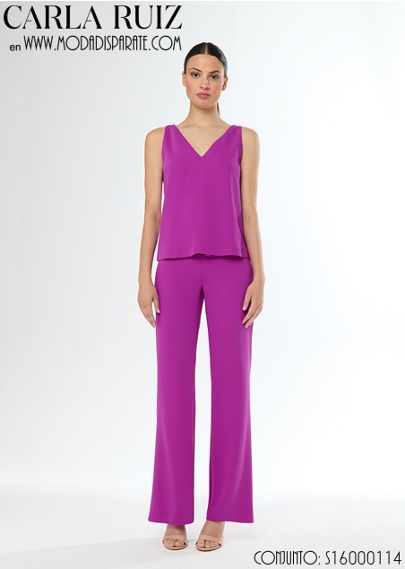 CJTO. 3 PIEZAS PNATALÓN BLUSA Y LEVITA M/ CORTA 100% POLIEST