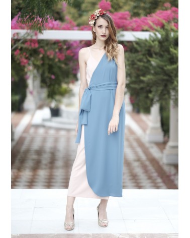 VESTIDO LARGO COORDINADO