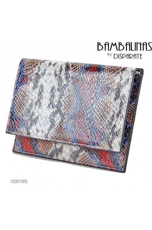 CARTERA  DE MANO SERPIENTE AZAREY - 1 2