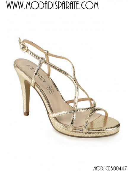 SANDALIA PLATAFORMA"10CM TACON 2 PLATAFORMA"ESTAMPADO SERPIE