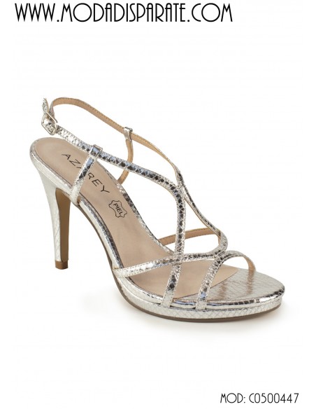 SANDALIA PLATAFORMA"10CM TACON 2 PLATAFORMA"ESTAMPADO SERPIE