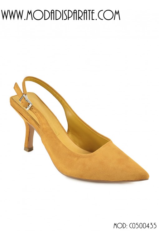 ZAPATO SALÓN"9 CM TACON"DESTALONADO PLANTA PIEL 2