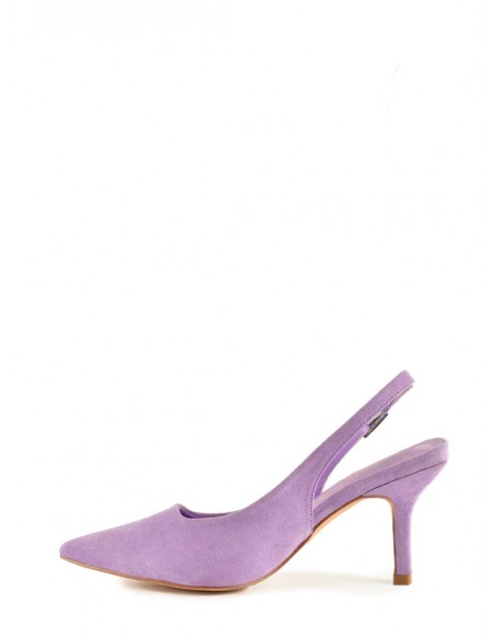 ZAPATO SALÓN"9 CM TACON"DESTALONADO PLANTA PIEL