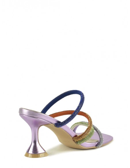 SANDALIA 7,5CM TACON STRASSPLANTA PIEL