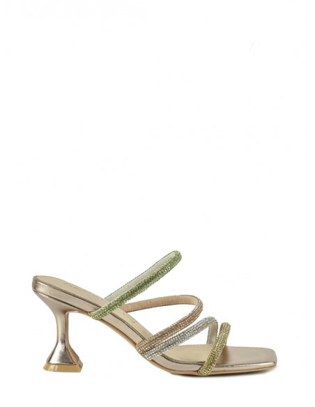 SANDALIA 7,5CM TACON STRASSPLANTA PIEL