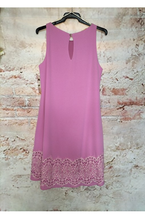 VESTIDO CORTO TIRANTES BAJO ENCAJE 2