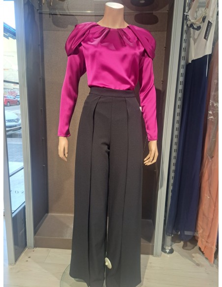 PANTALON"YANTAI"FIESTA CREP ABERTURAS