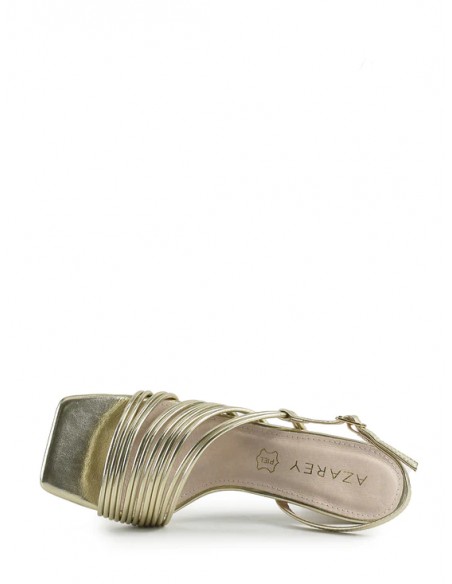 SANDALIA 7,5CM TACON, PLANTA PIEL