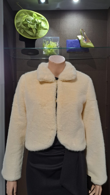 CHAQUETA PELO MANGA LARGA